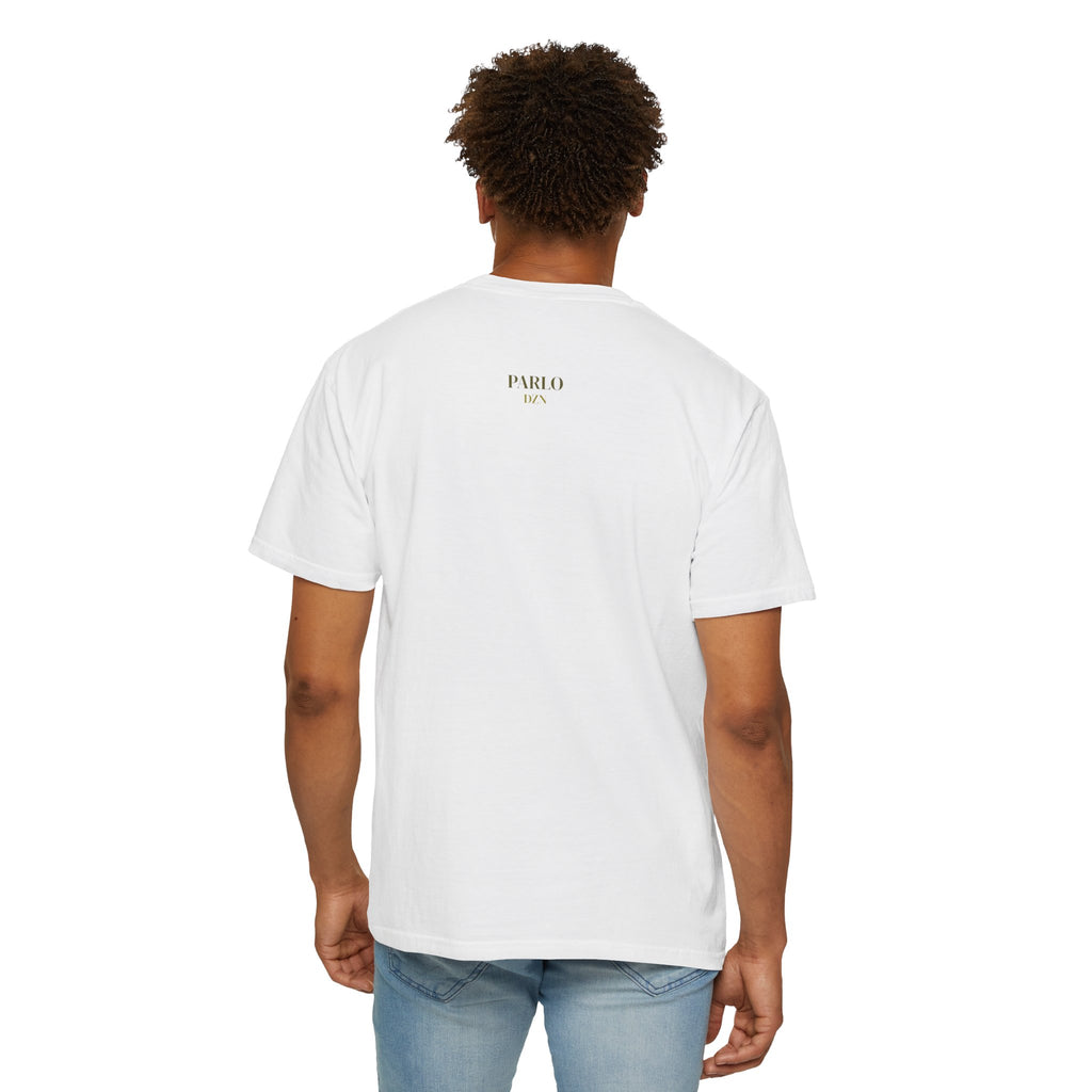Live is Life - White T-Shirt Sports Unisex Garment-Dyed Tee