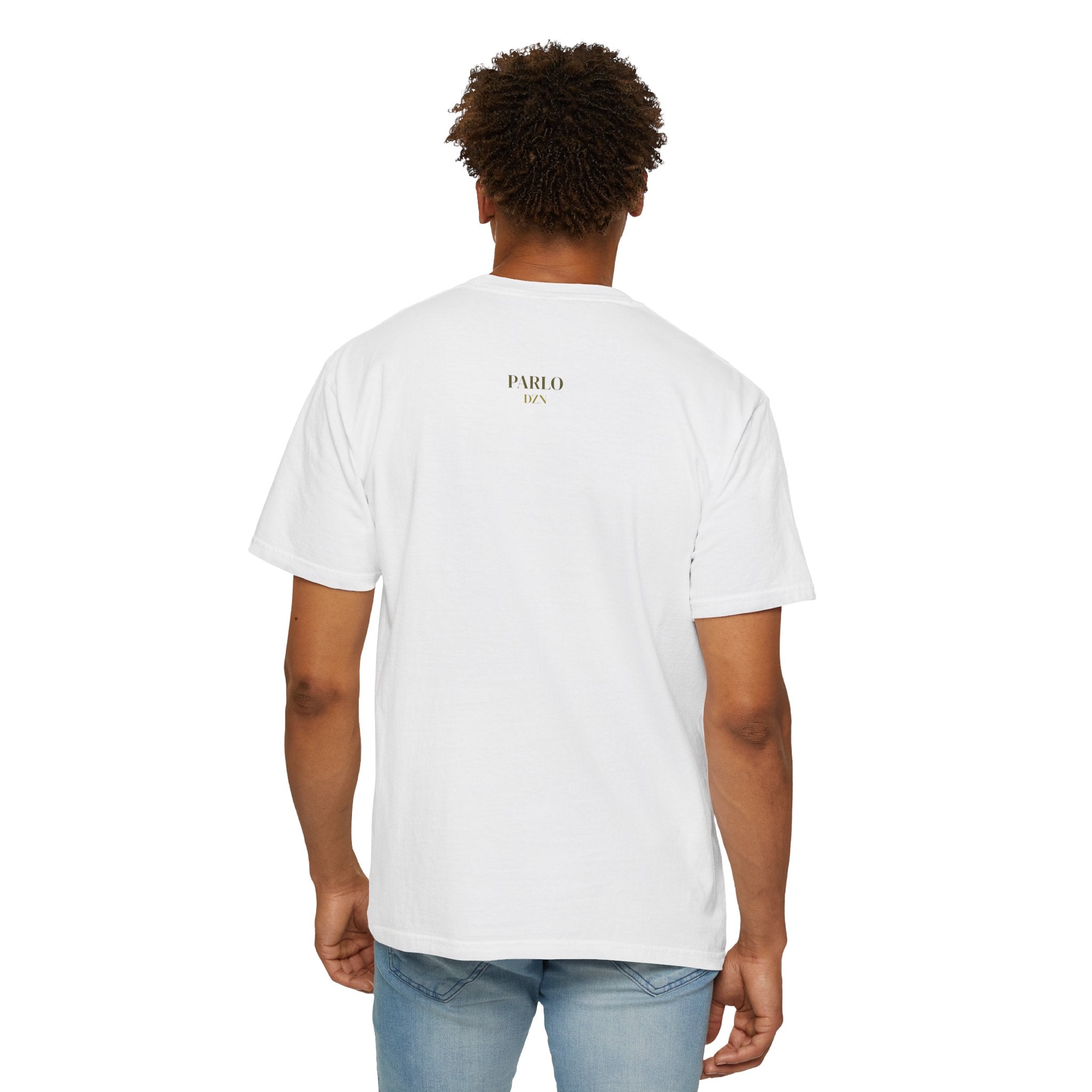 Live is Life - White T-Shirt Sports Unisex Garment-Dyed Tee