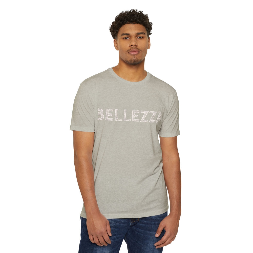 Bellezza Unisex T-Shirt - Soft CVC Tee, Casual Wear, Gifts for Her, Trendy Apparel, Everyday Comfort