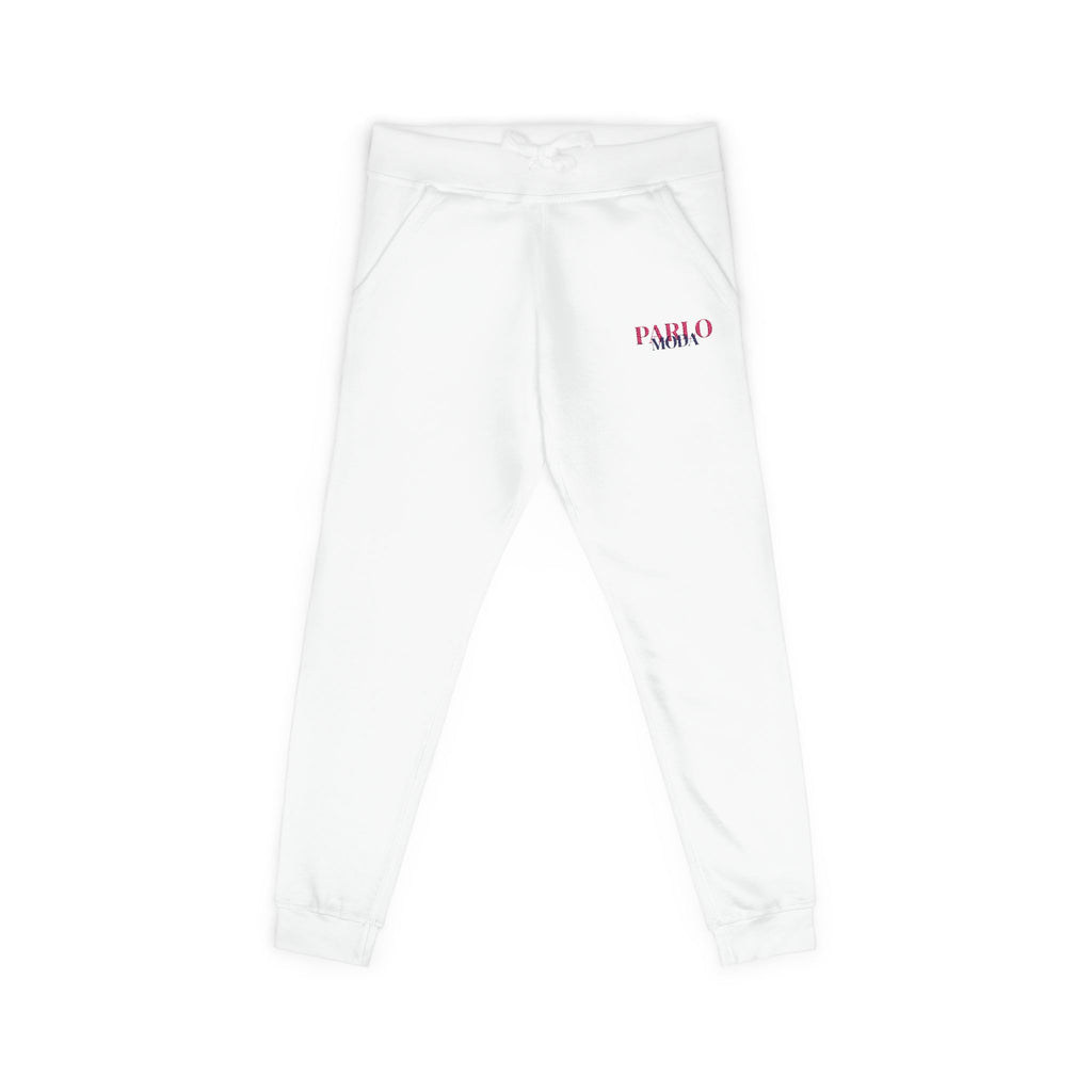PARLO MODA - Embroidered Fleece Sweatpants