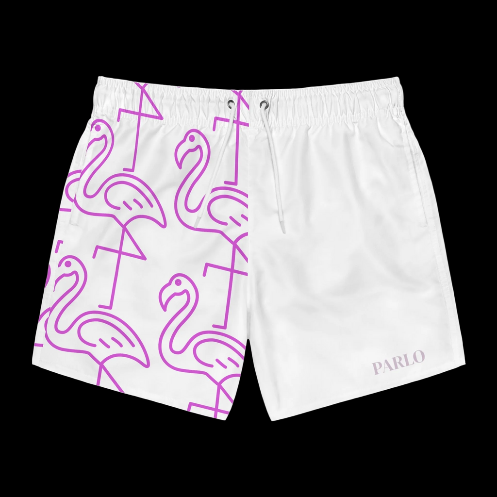 Flamingo Swim Trunks