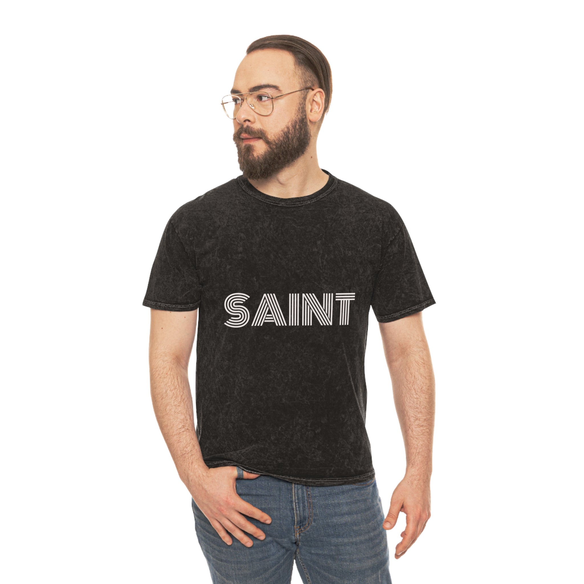 SAINT PARLO - Unisex Mineral Wash T-Shirt