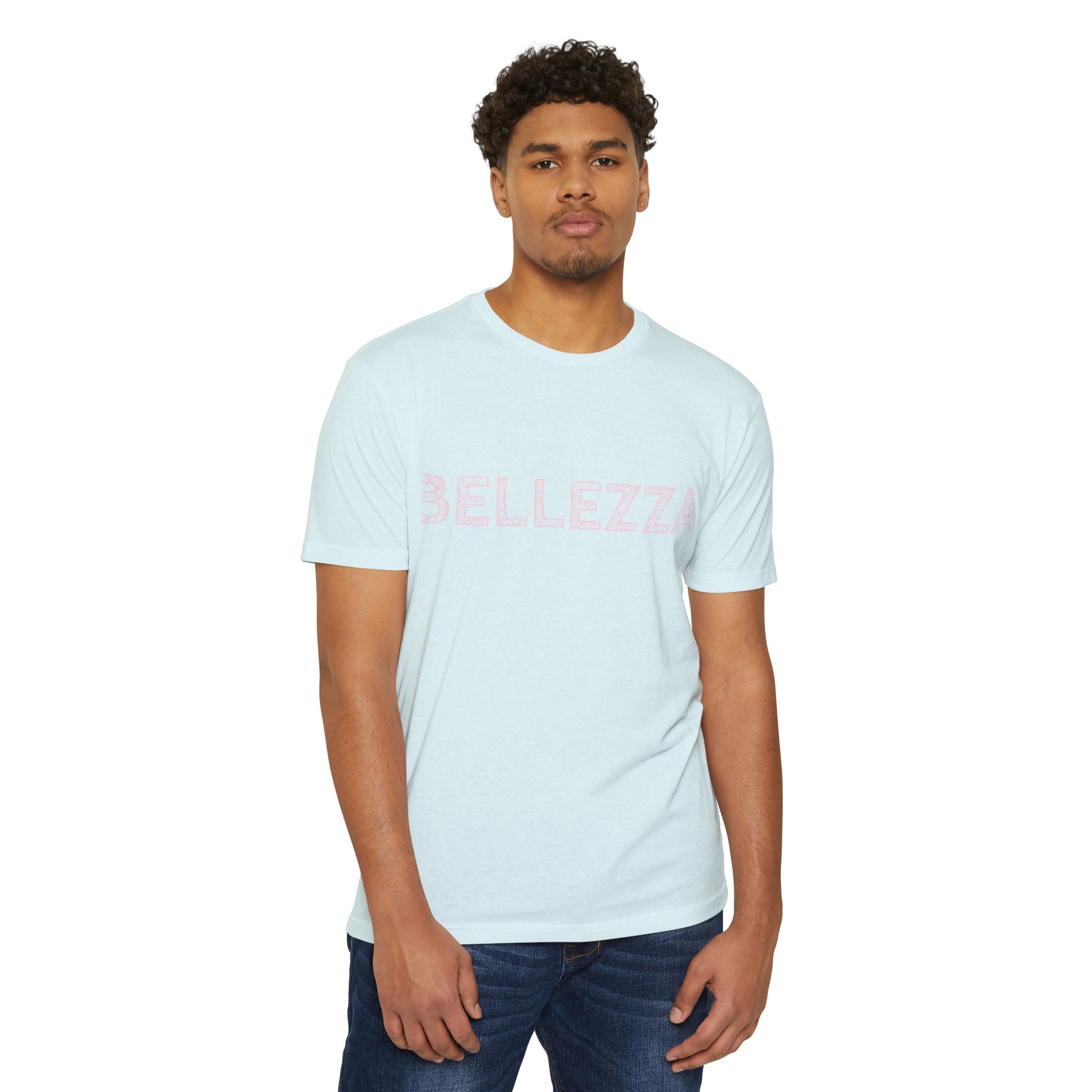 Bellezza Unisex T-Shirt - Soft CVC Tee, Casual Wear, Gifts for Her, Trendy Apparel, Everyday Comfort