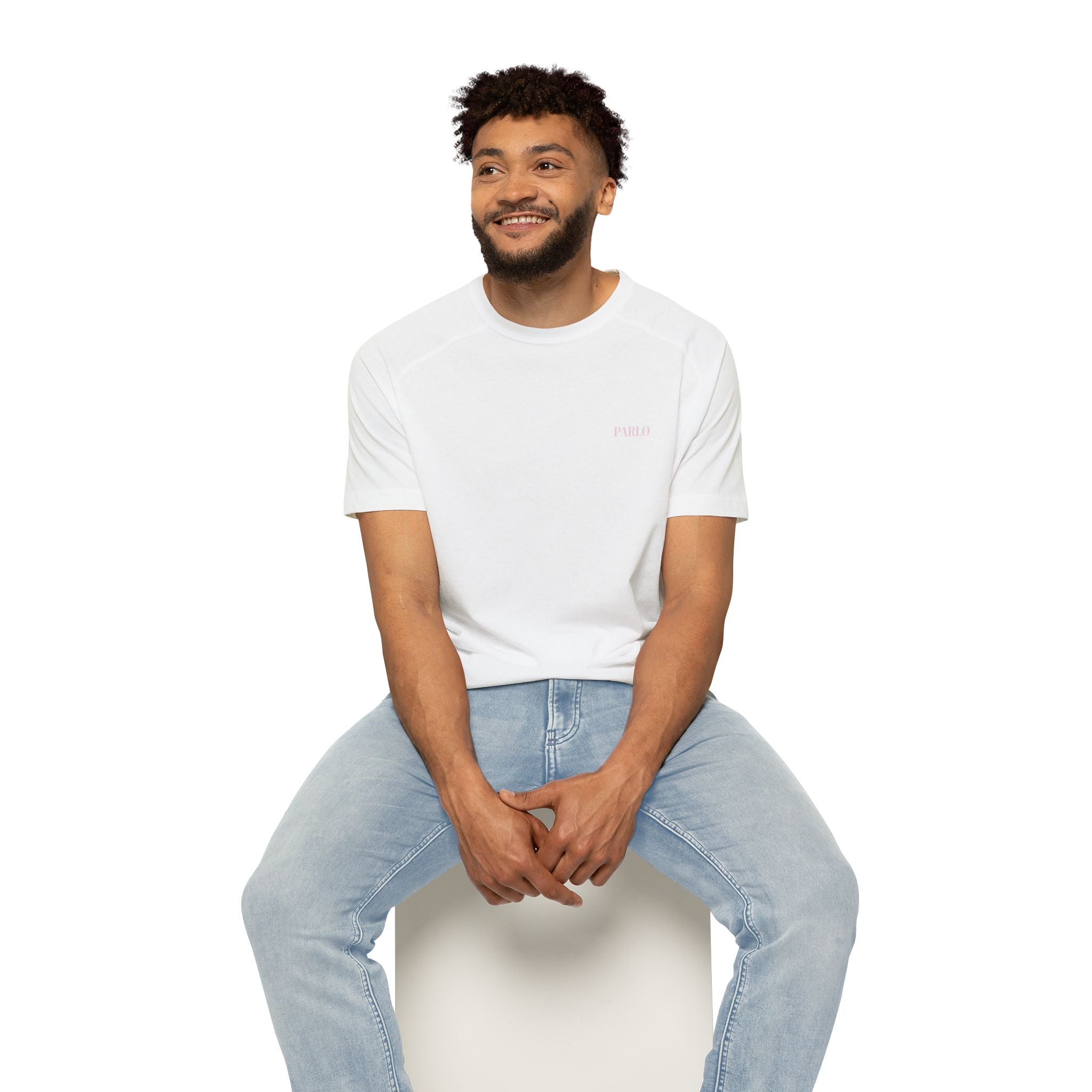 Trendy Men's Raglan T-Shirt, PARLO 1 - Casual Style, Summer Wardrobe Essential, Perfect for Everyday Wear, Gift for Him, Graphic Tee