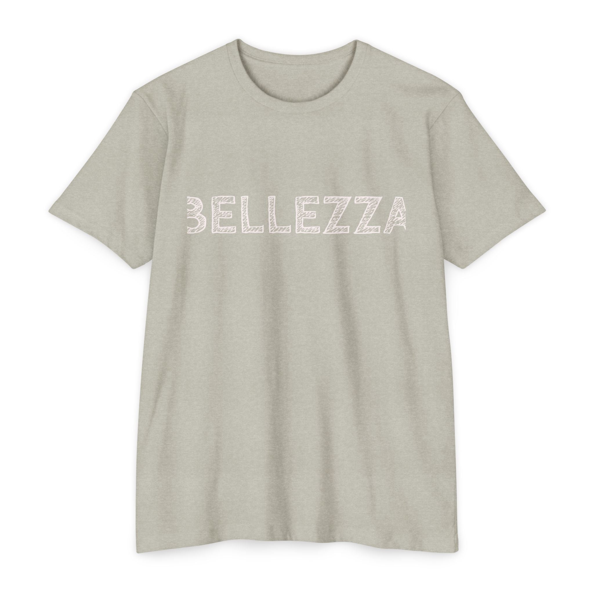 Bellezza Unisex T-Shirt - Soft CVC Tee, Casual Wear, Gifts for Her, Trendy Apparel, Everyday Comfort