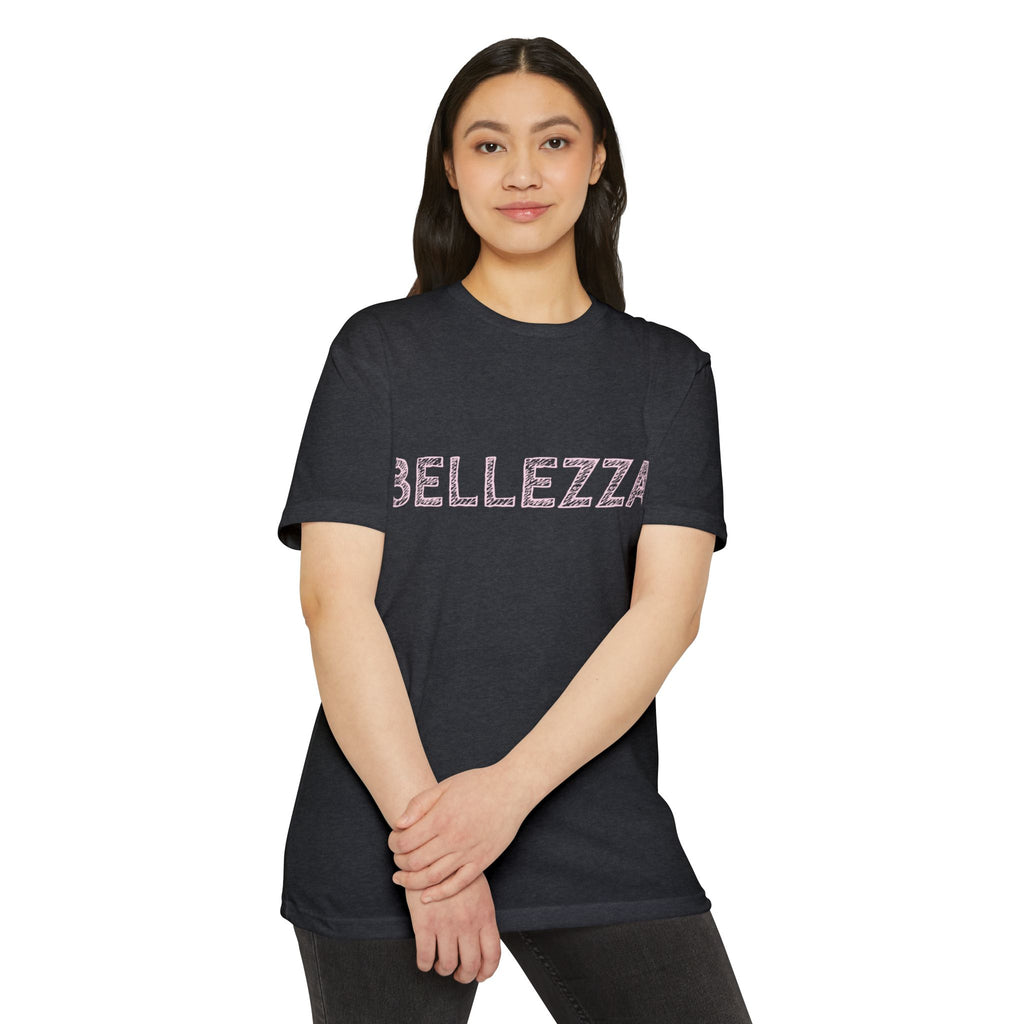 Bellezza Unisex T-Shirt - Soft CVC Tee, Casual Wear, Gifts for Her, Trendy Apparel, Everyday Comfort