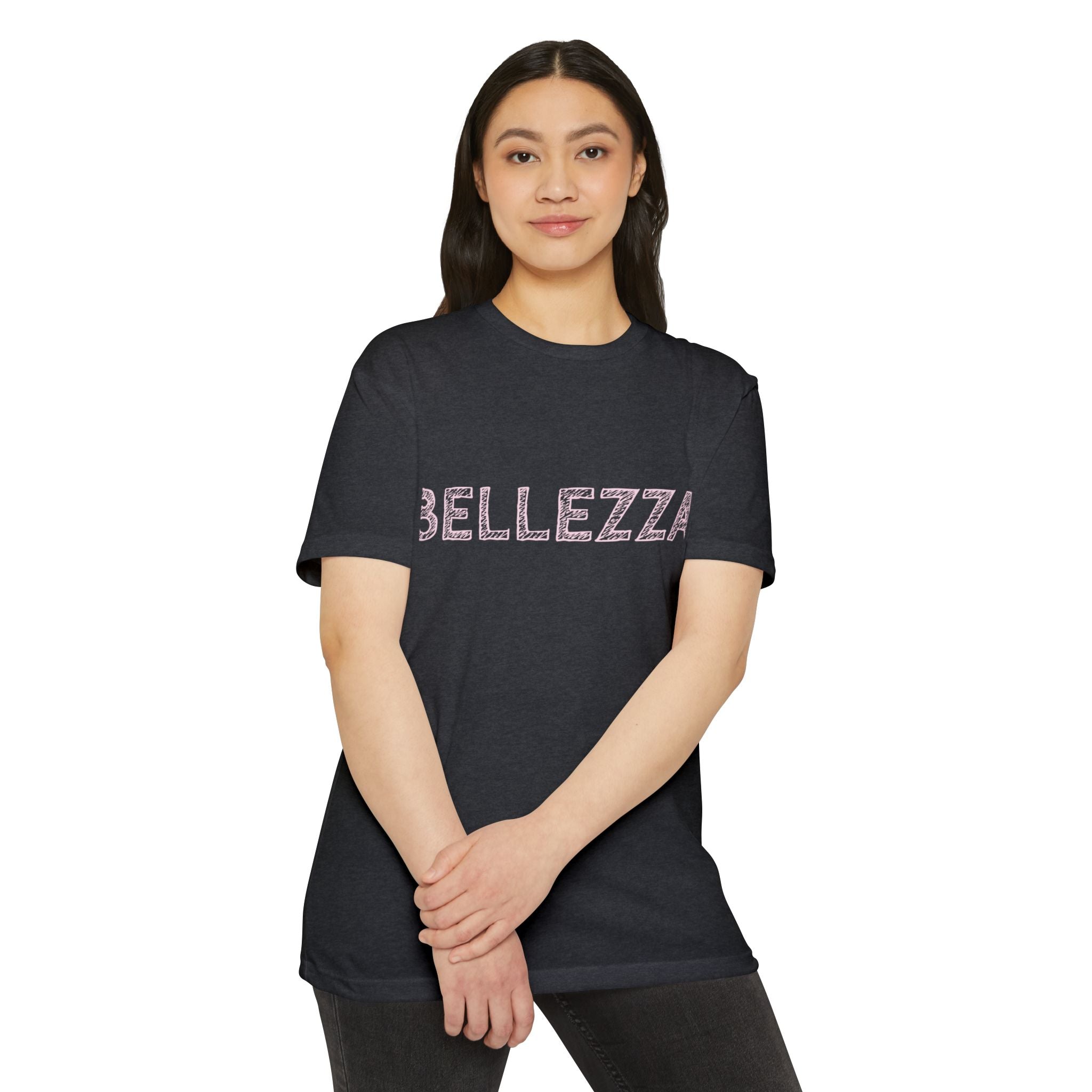 Bellezza Unisex T-Shirt - Soft CVC Tee, Casual Wear, Gifts for Her, Trendy Apparel, Everyday Comfort