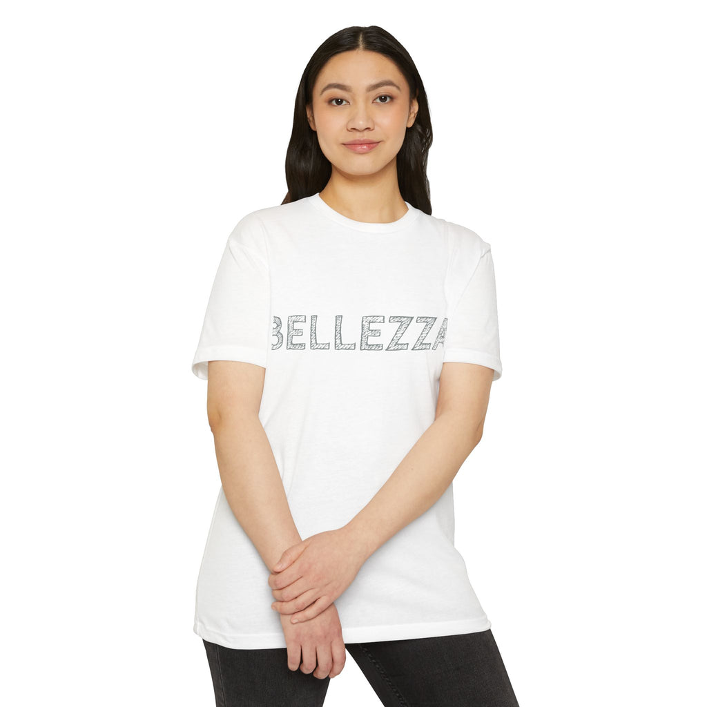 Bellezza Unisex T-Shirt - Soft CVC Tee, Casual Wear, Gifts for Her, Trendy Apparel, Everyday Comfort