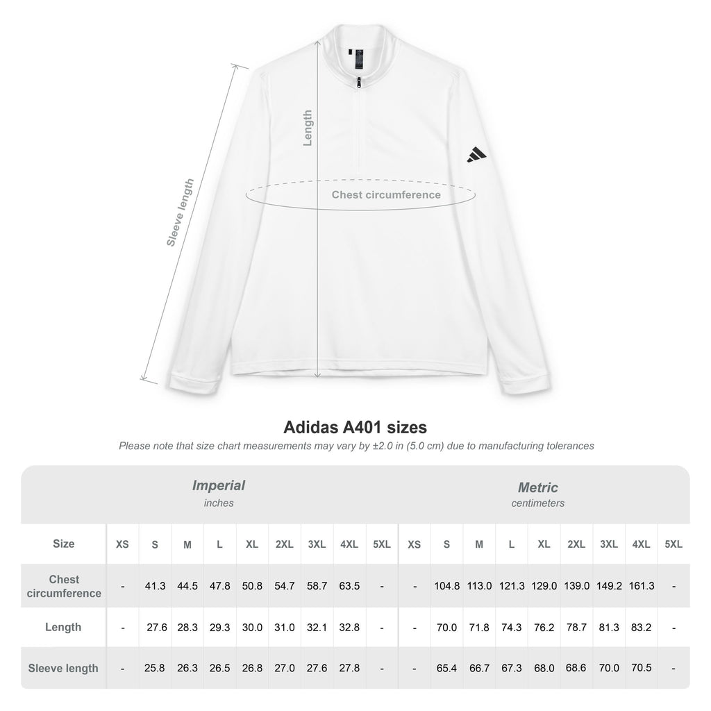 UNIQUE PARLO MODA - ADIDAS Quarter-Zip Pullover