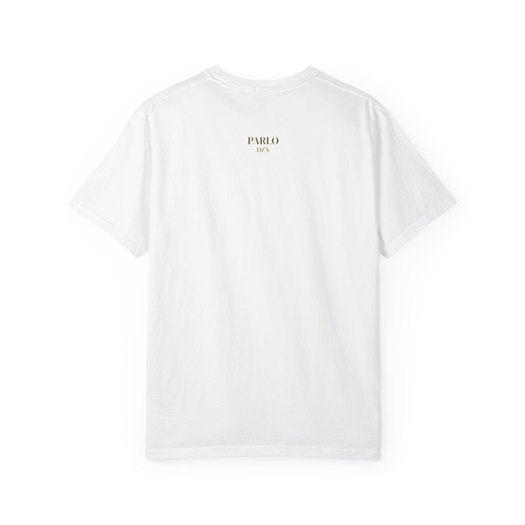 Live is Life - White T-Shirt Sports Unisex Garment-Dyed Tee