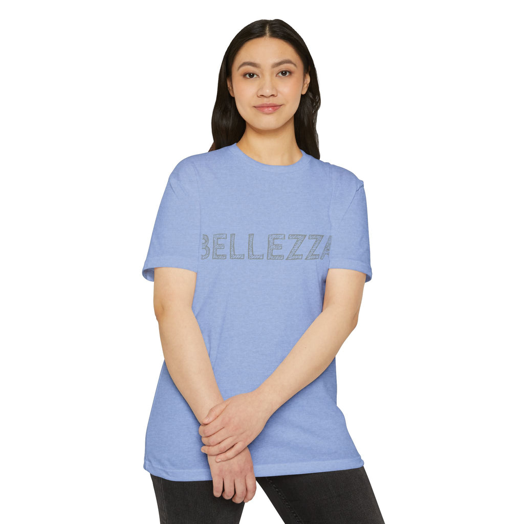 Bellezza Unisex T-Shirt - Soft CVC Tee, Casual Wear, Gifts for Her, Trendy Apparel, Everyday Comfort