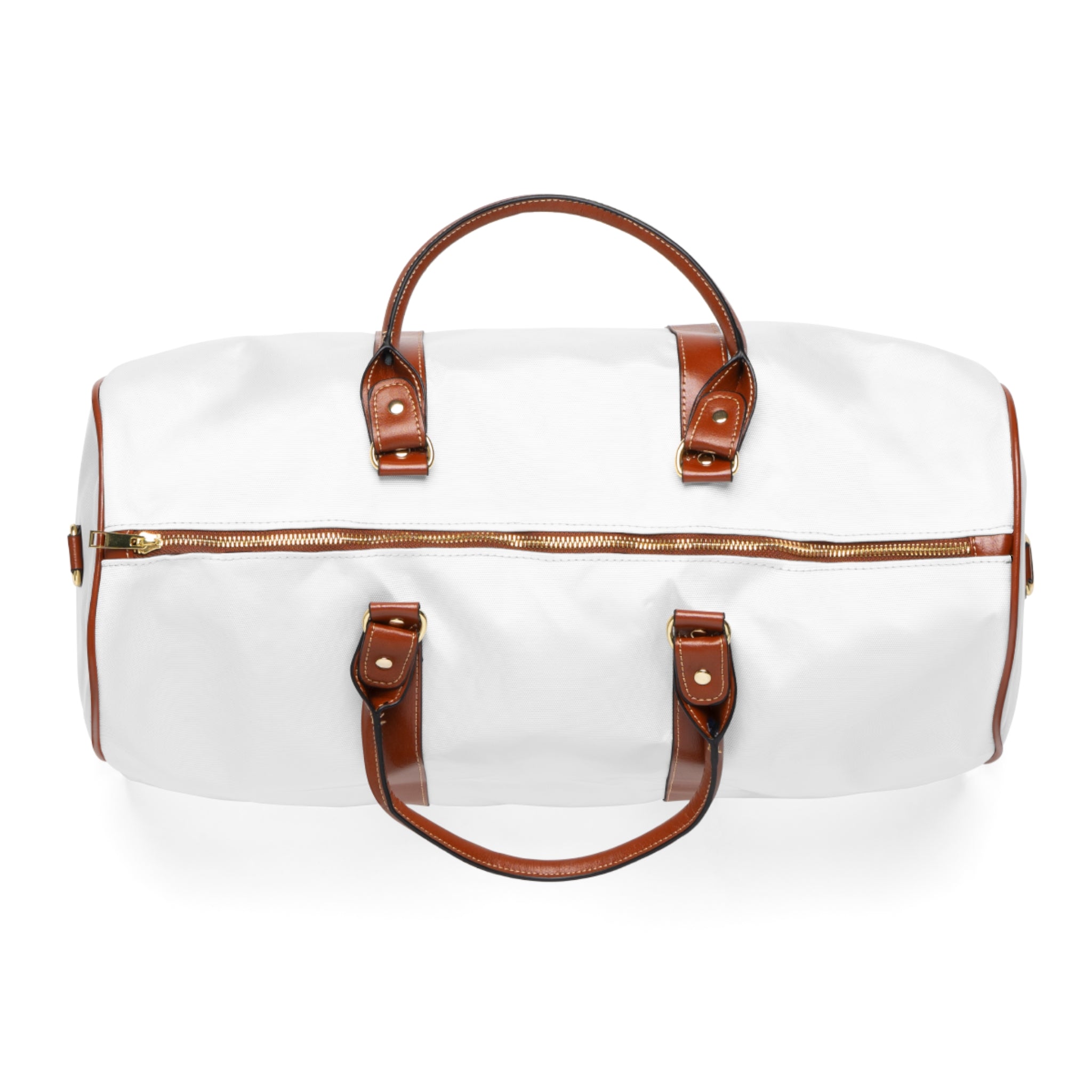 Chic Waterproof Travel Bag, Stylish Overnight Bag, Weekend Getaway Tote, Durable Luggage, Gym Bag.