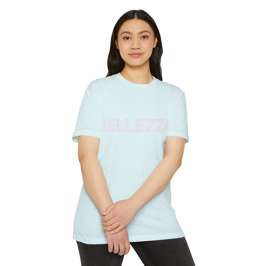 Bellezza Unisex T-Shirt - Soft CVC Tee, Casual Wear, Gifts for Her, Trendy Apparel, Everyday Comfort