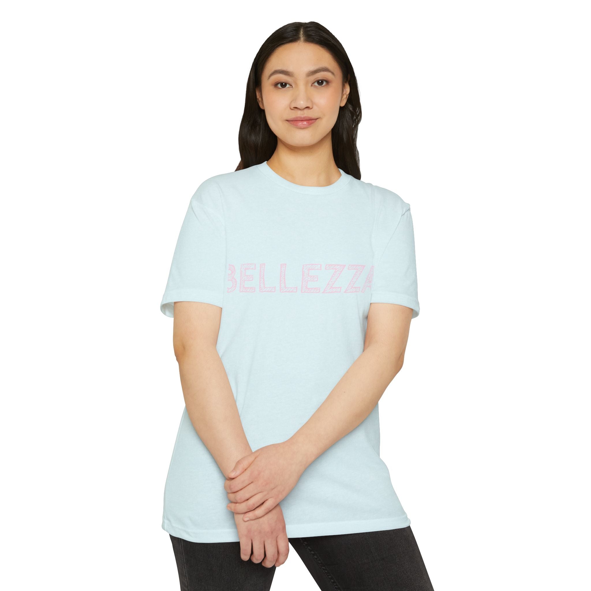 Bellezza Unisex T-Shirt - Soft CVC Tee, Casual Wear, Gifts for Her, Trendy Apparel, Everyday Comfort