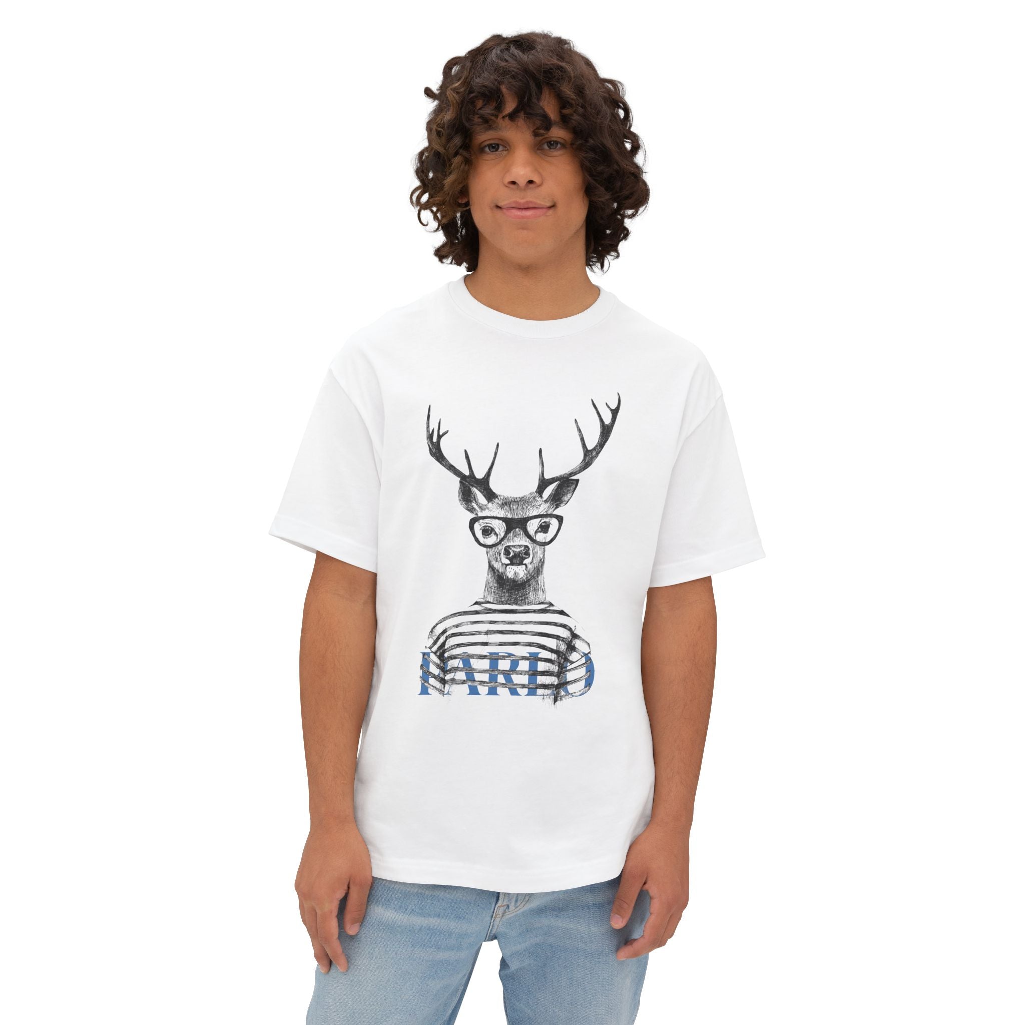 OH DEER - Unisex Oversize Boxy Tee