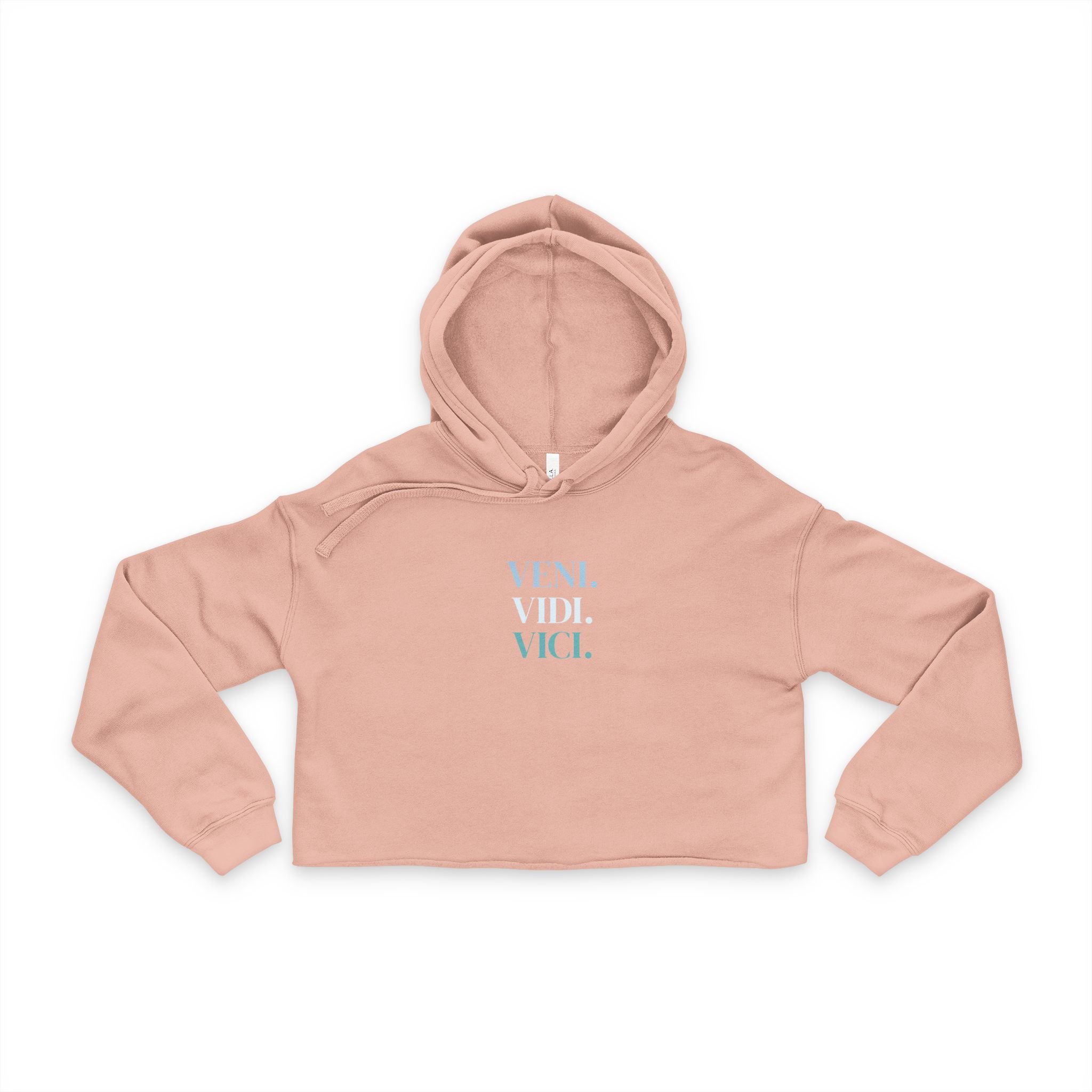 VENI.VIDI.VICI. - Women's Cropped Hoodie