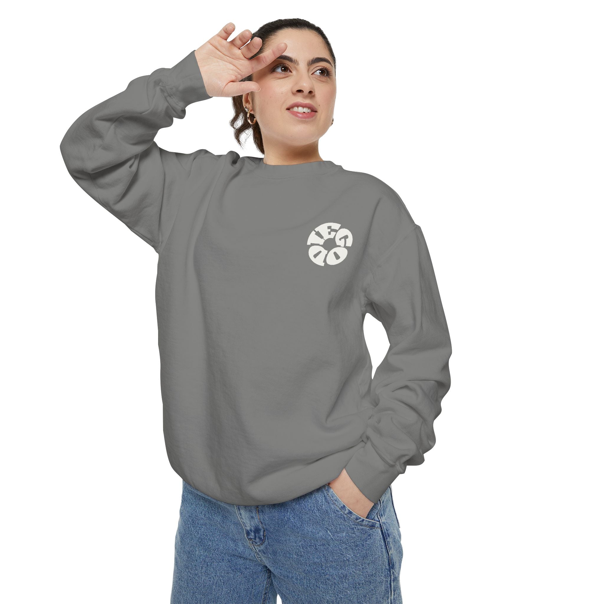 DIEGO - Unisex Garment-Dyed Sweatshirt