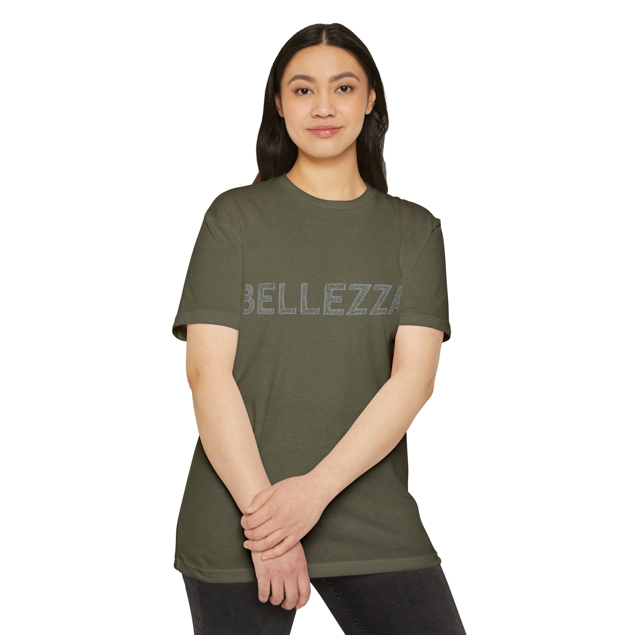 Bellezza Unisex T-Shirt - Soft CVC Tee, Casual Wear, Gifts for Her, Trendy Apparel, Everyday Comfort