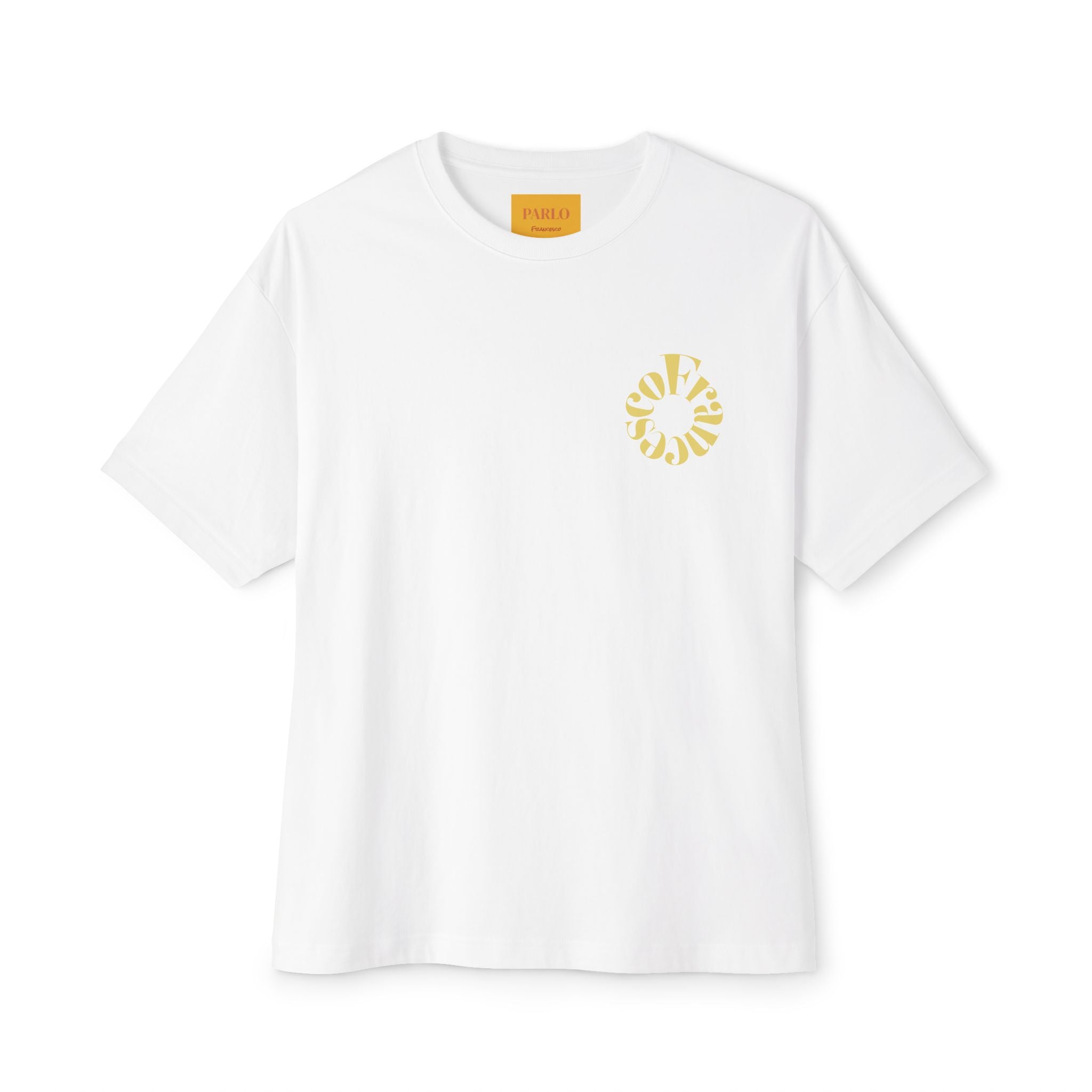 FRANCESCO - King of Rome - Unisex Oversized Boxy Tee, Casual Wear, Street Style, Weekend Outfit, Gift for Him/Her, Graphic Tee