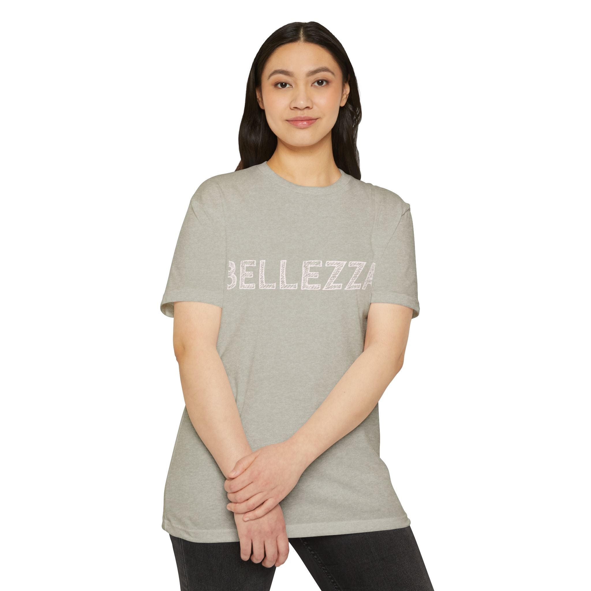 Bellezza Unisex T-Shirt - Soft CVC Tee, Casual Wear, Gifts for Her, Trendy Apparel, Everyday Comfort