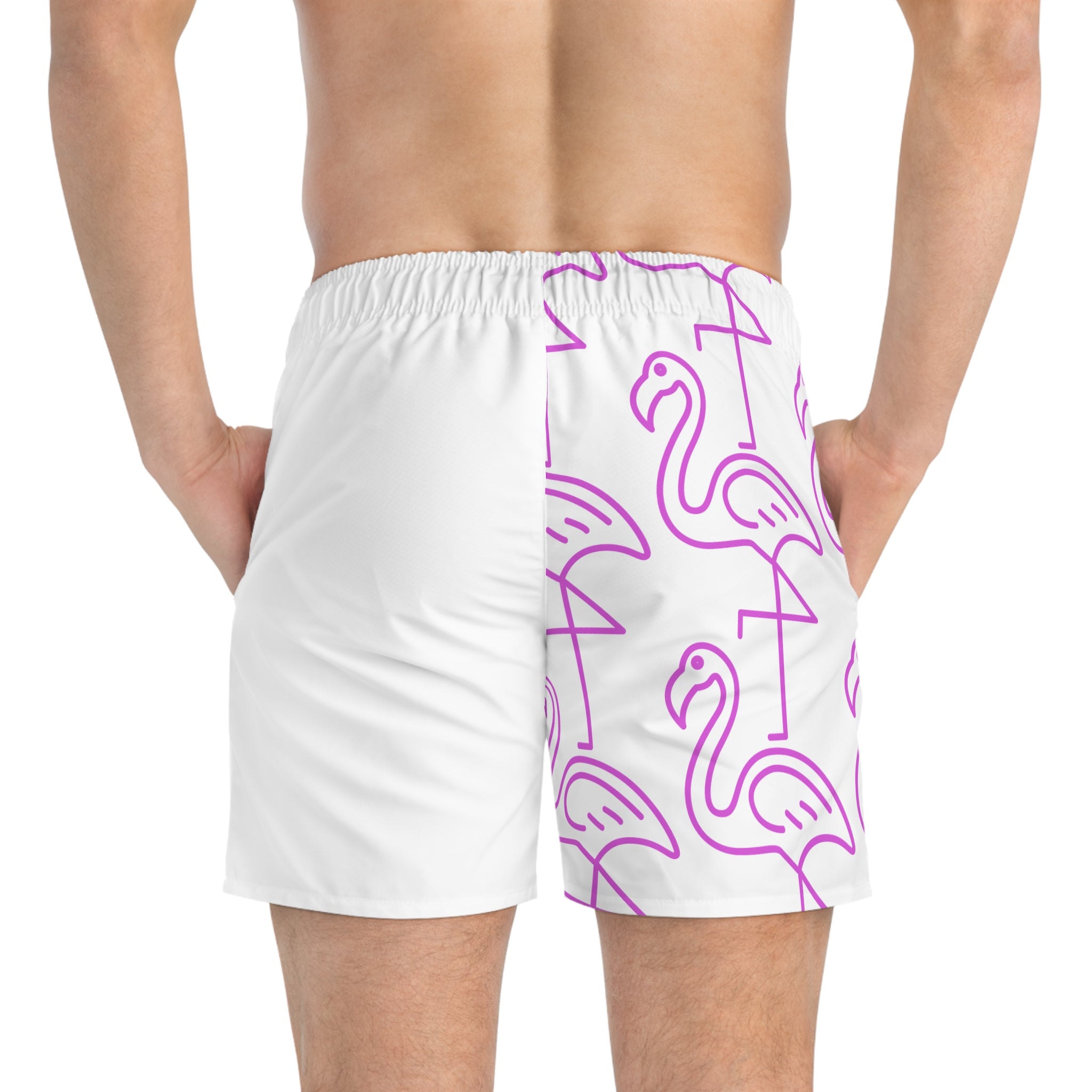 Flamingo Swim Trunks