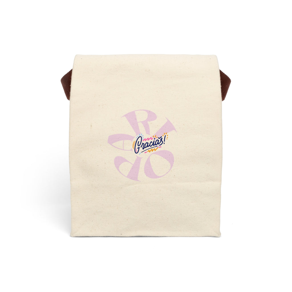 PARLO'S - Canvas Lunch Bag with Strap