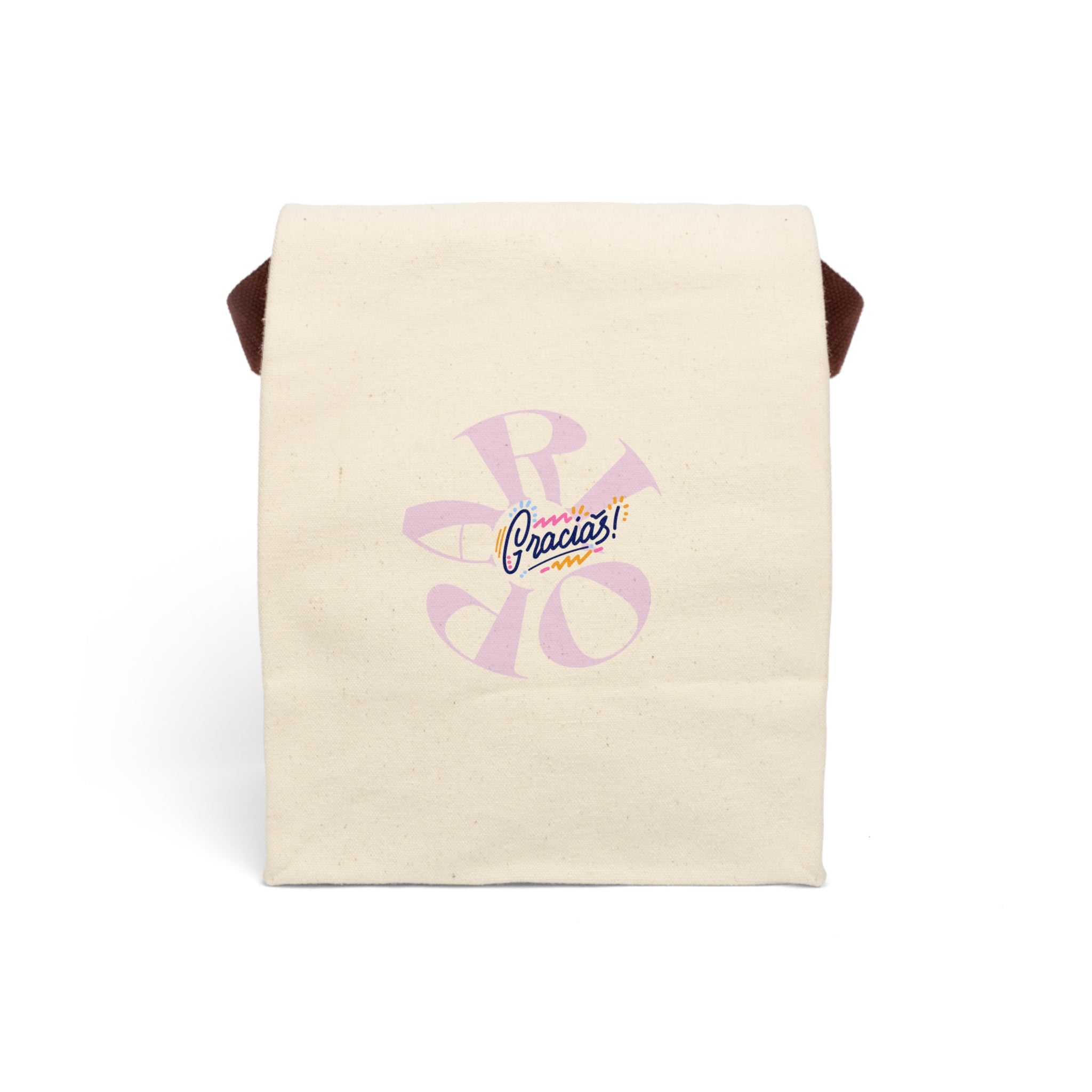 PARLO'S - Canvas Lunch Bag with Strap