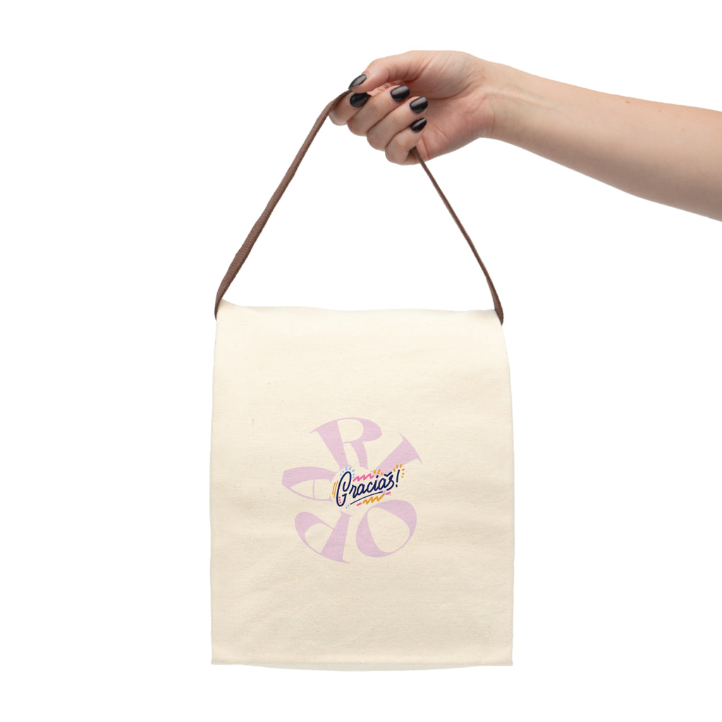 PARLO'S - Canvas Lunch Bag with Strap