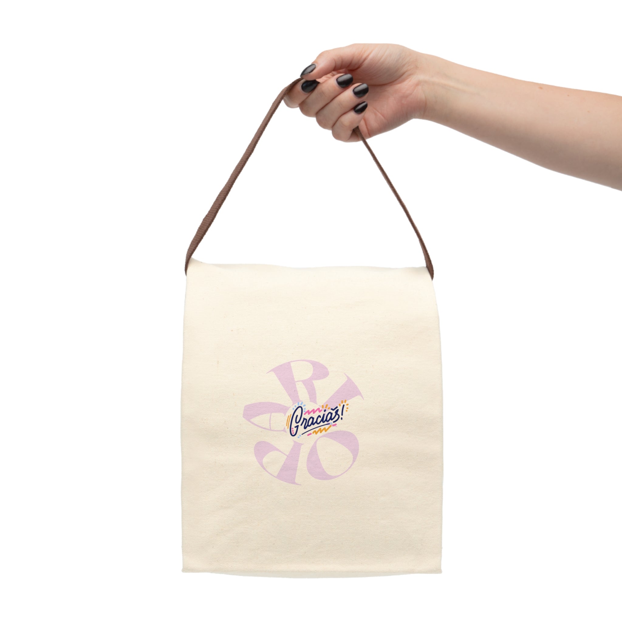 PARLO'S - Canvas Lunch Bag with Strap