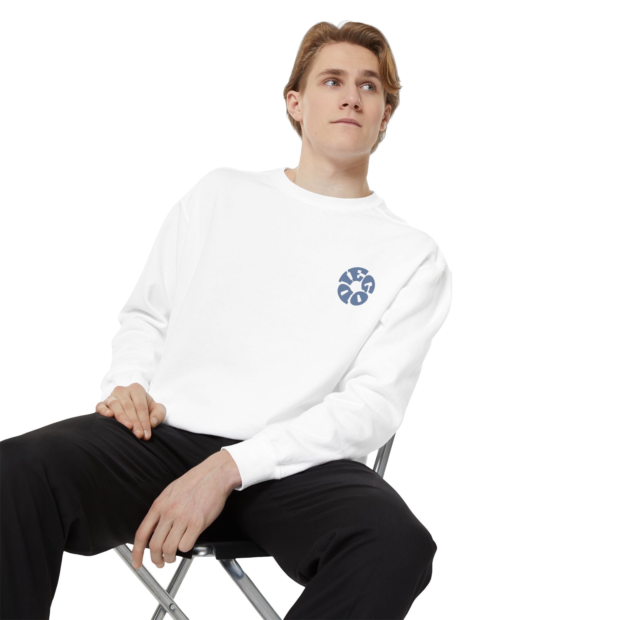 DIEGO - Unisex Garment-Dyed Sweatshirt