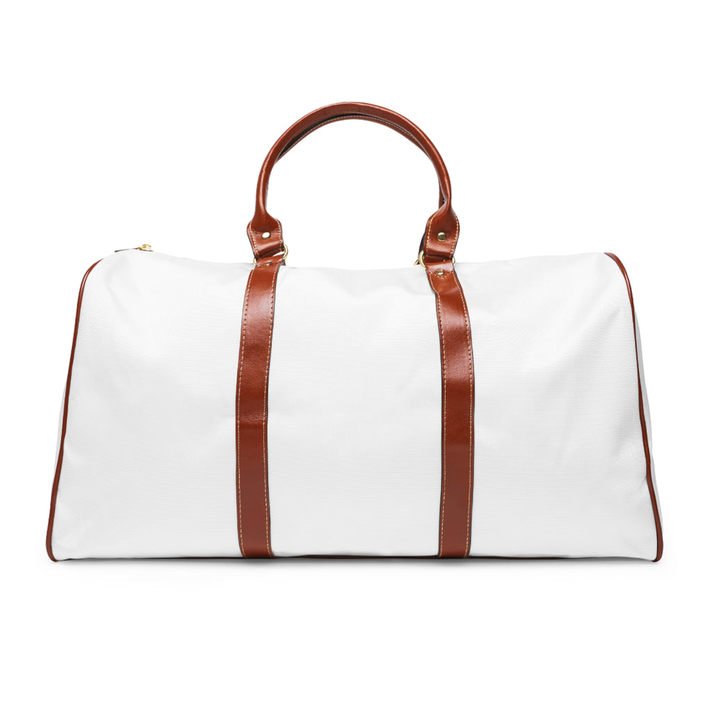Chic Waterproof Travel Bag, Stylish Overnight Bag, Weekend Getaway Tote, Durable Luggage, Gym Bag.