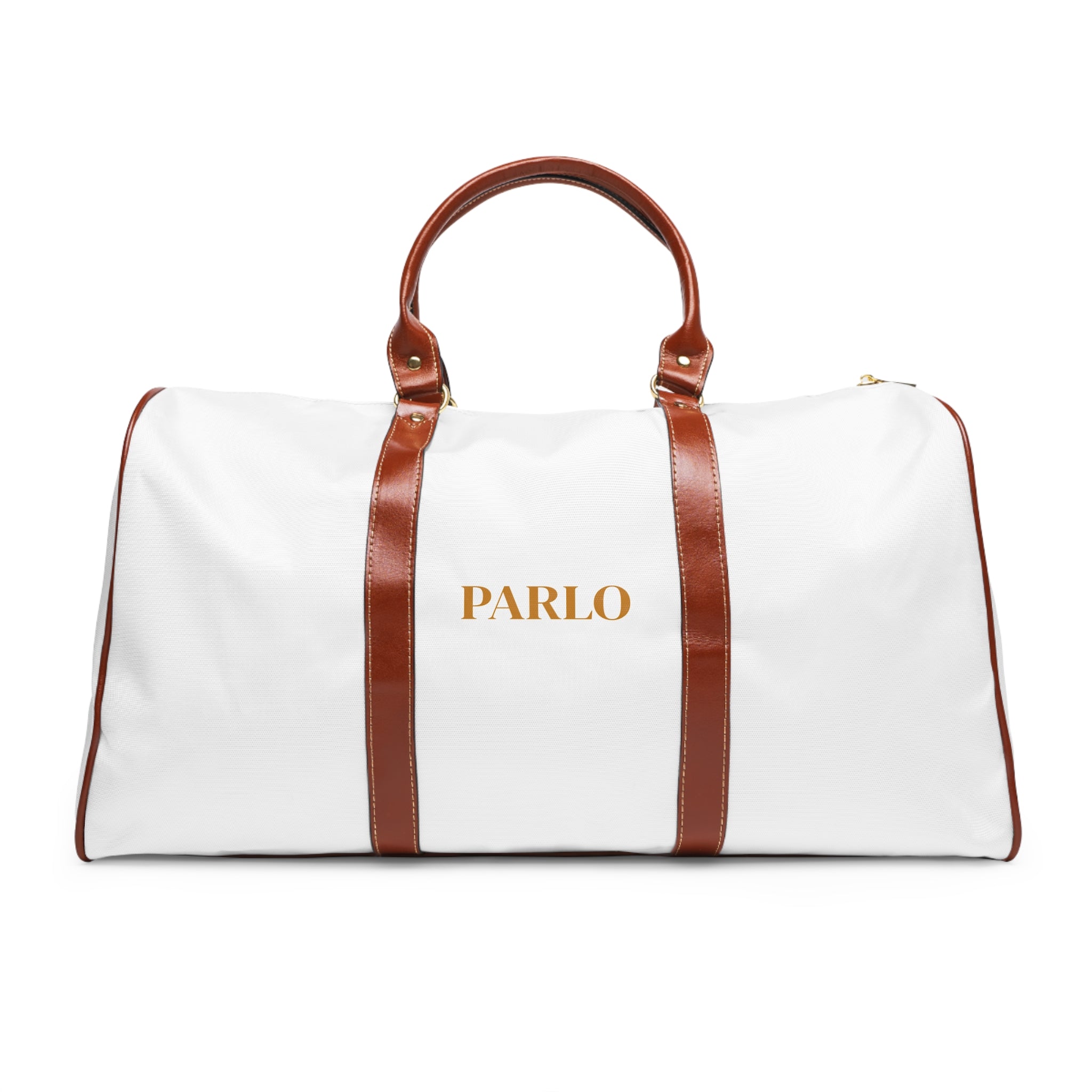 Chic Waterproof Travel Bag, Stylish Overnight Bag, Weekend Getaway Tote, Durable Luggage, Gym Bag.