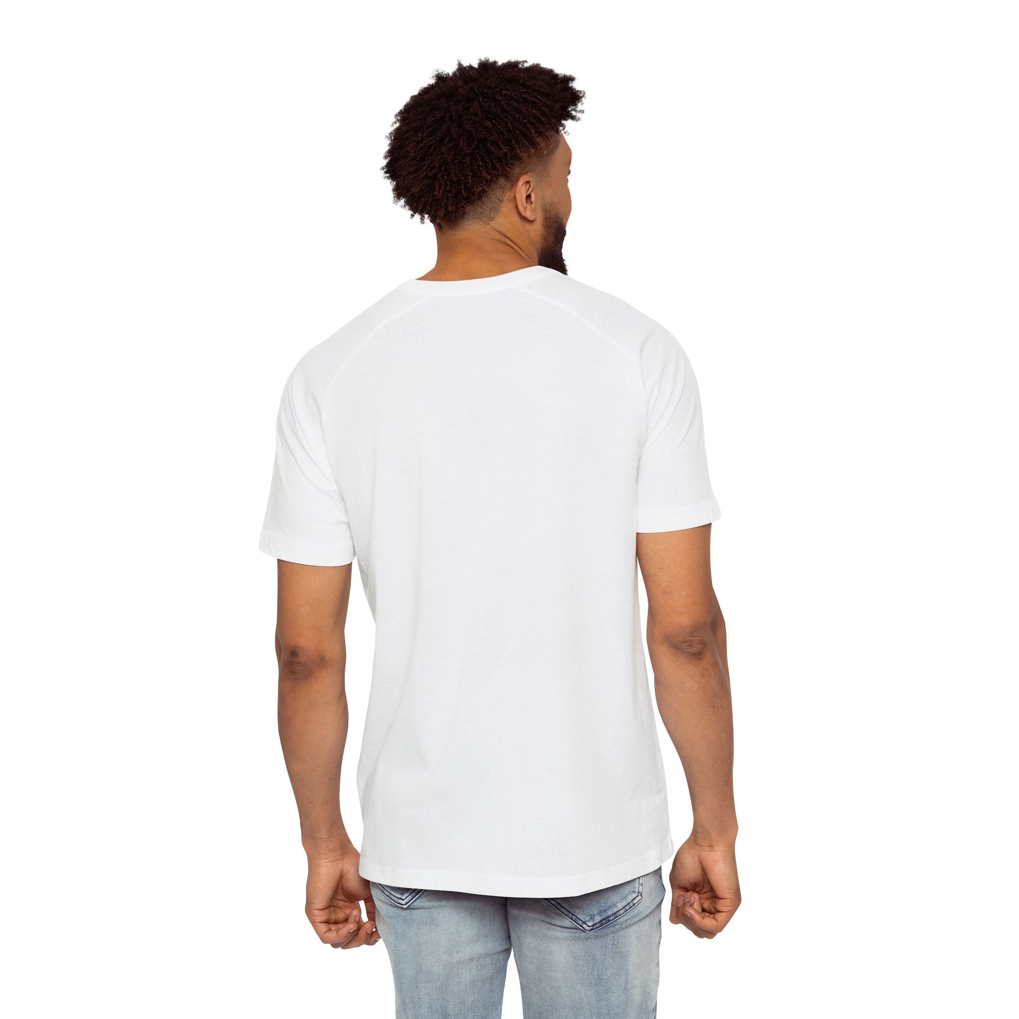 Men's Raglan T-Shirt - "BE. EXPRESS. PARLO 2" Casual, Graphic Tee for Comfortable Everyday Wear, Gift for Friends, Birthdays, or [...]