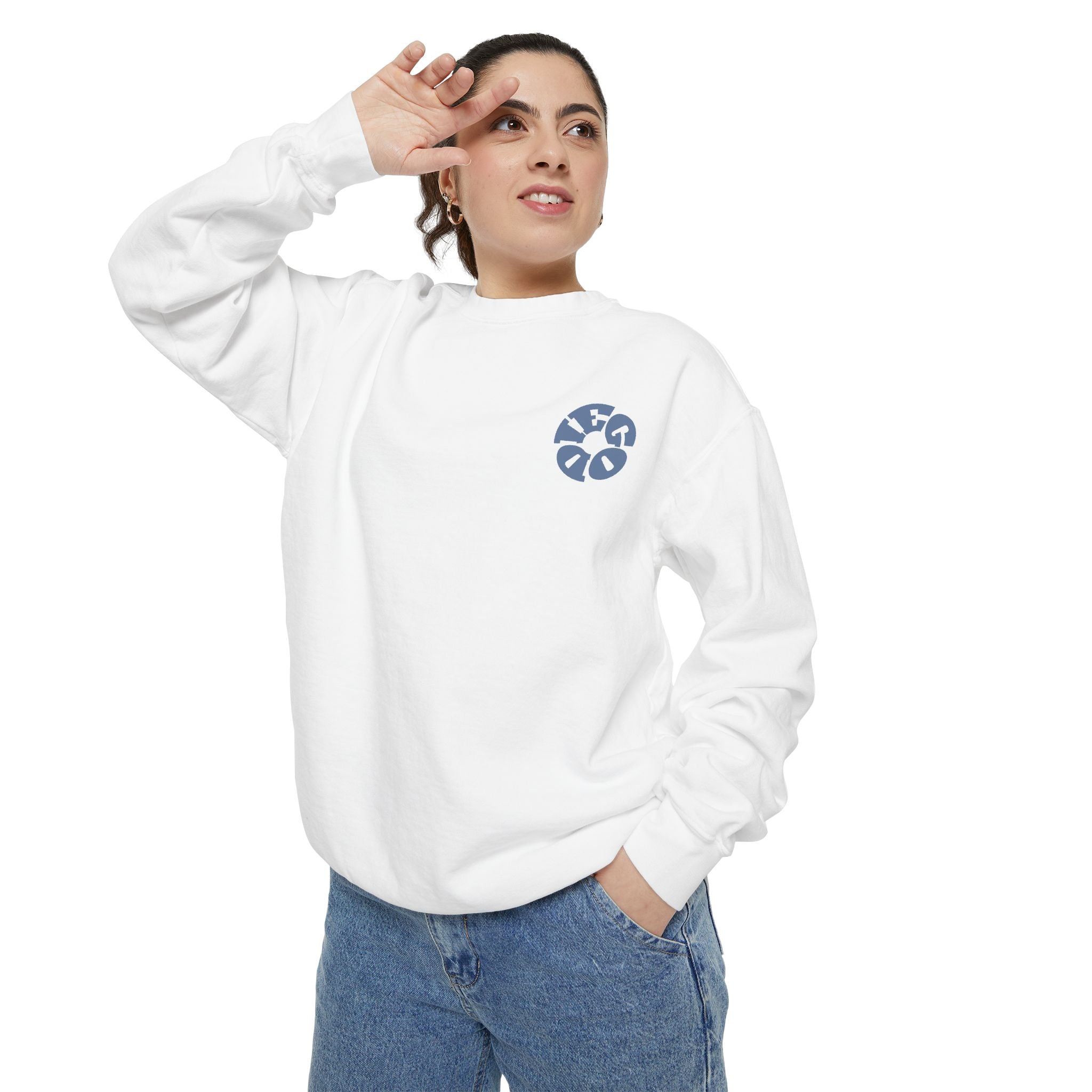 DIEGO - Unisex Garment-Dyed Sweatshirt