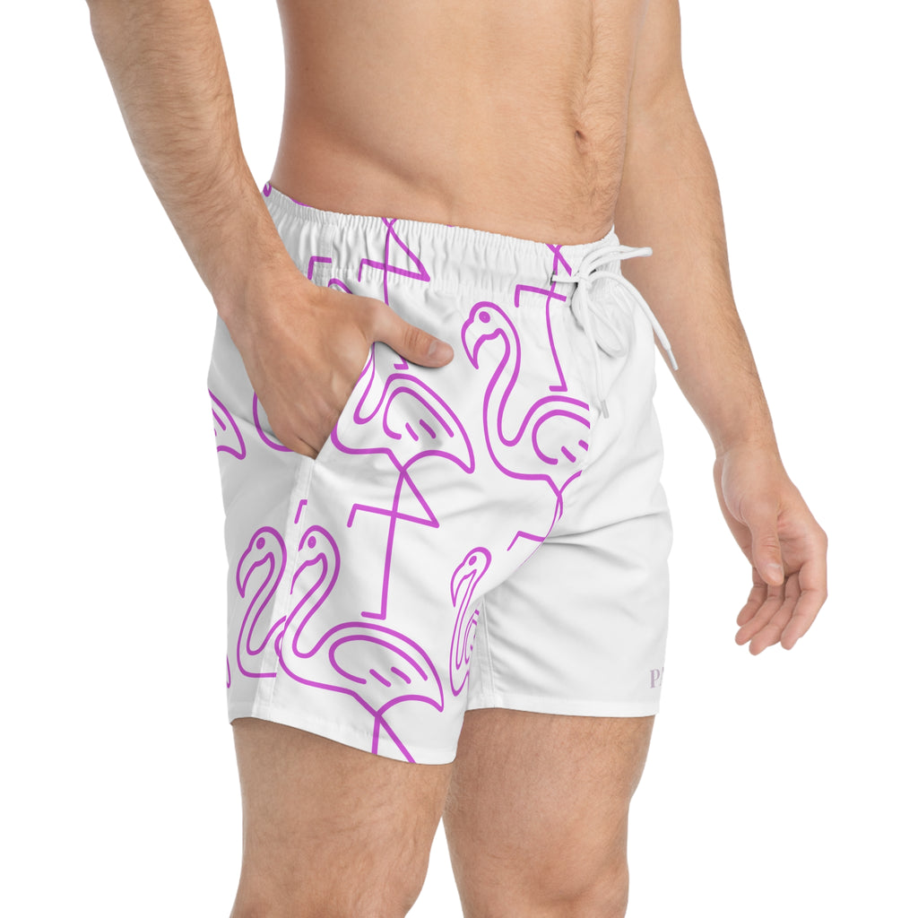 Flamingo Swim Trunks