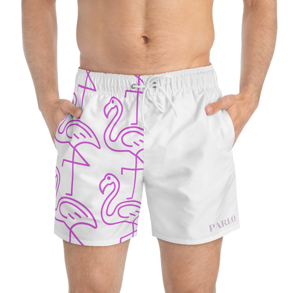 Flamingo Swim Trunks